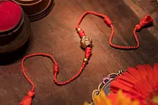 Dhokra Brass ❂ Handmade Dhokra  Rakhi 