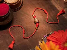 Dhokra Brass ❂ Handmade Dhokra  Rakhi 