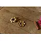 shop handmade Brass Dhokra Square Design earring