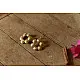 shop handmade Brass Dhokra Square Design earring