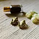 shop Handmade Dhokra ~ Brass Earring