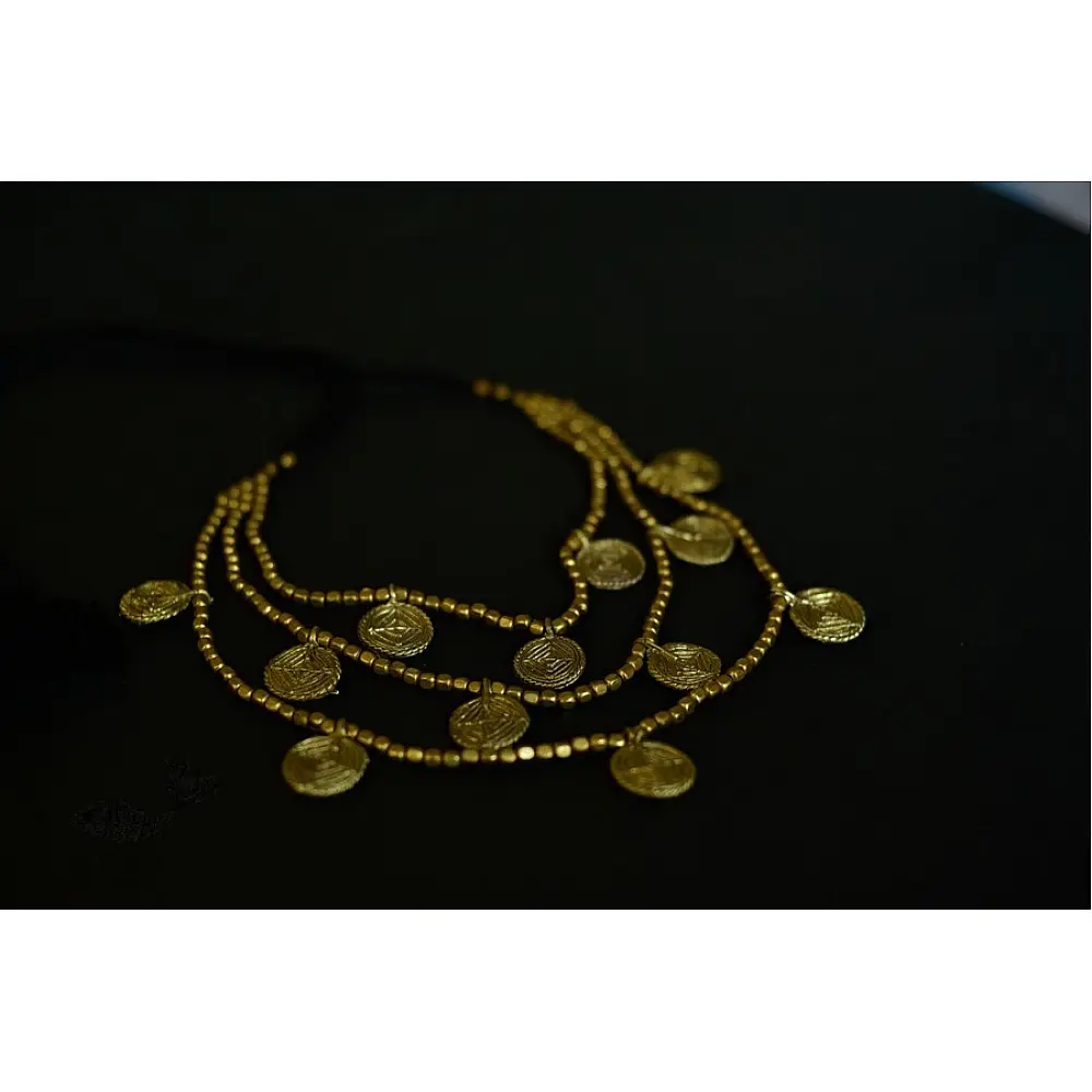 Arundhati . अरुंधती ✺ Brass Dhokra Necklace ✺ 1