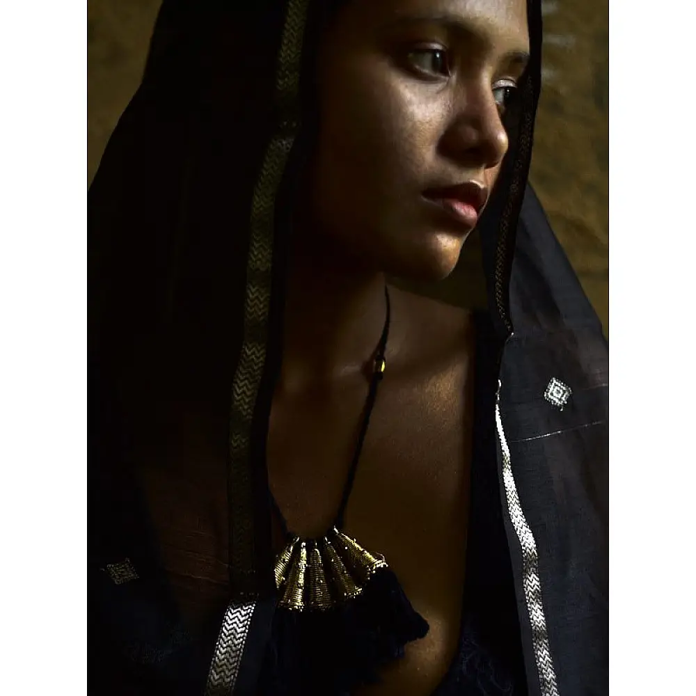 Arundhati . अरुंधती ✺ Brass Dhokra Necklace ✺ 3