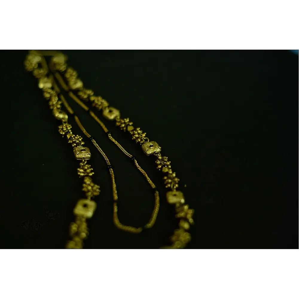 Arundhati . अरुंधती ✺ Brass Dhokra Necklace ✺ 4