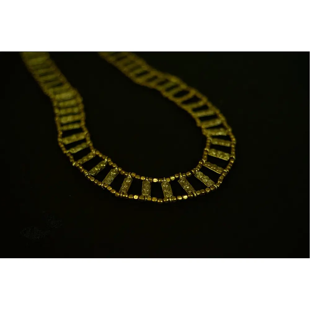 Arundhati . अरुंधती ✺ Brass Dhokra Necklace ✺ 7