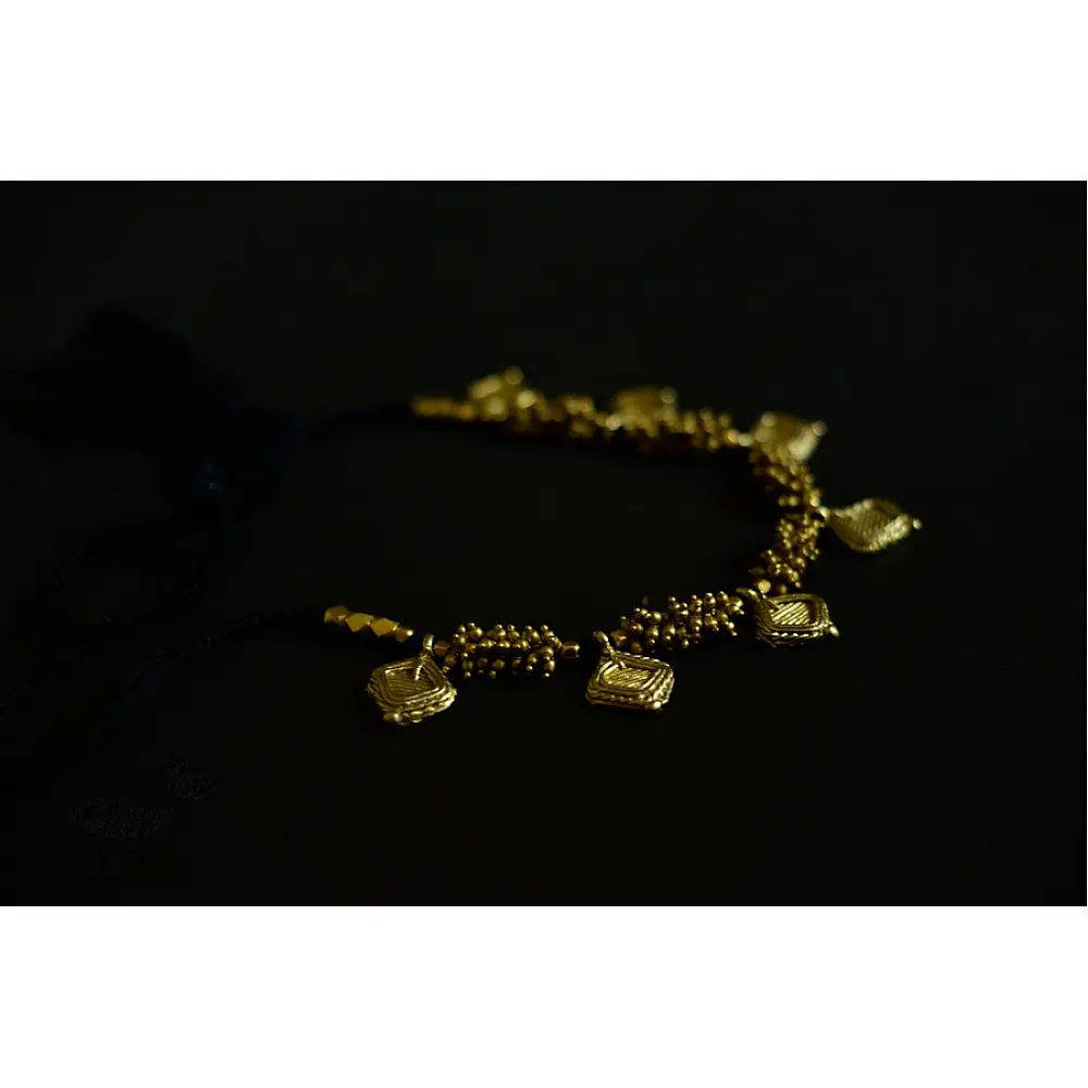 Arundhati . अरुंधती ✺ Brass Dhokra Necklace ✺ 9