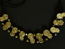 Arundhati . अरुंधती ✺ Brass Dhokra Necklace ✺ 12