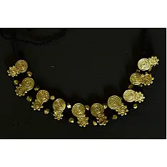 Arundhati . अरुंधती ✺ Brass Dhokra Necklace ✺ 12