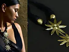 Arundhati . अरुंधती ✺ Brass Dhokra Necklace ✺ 13