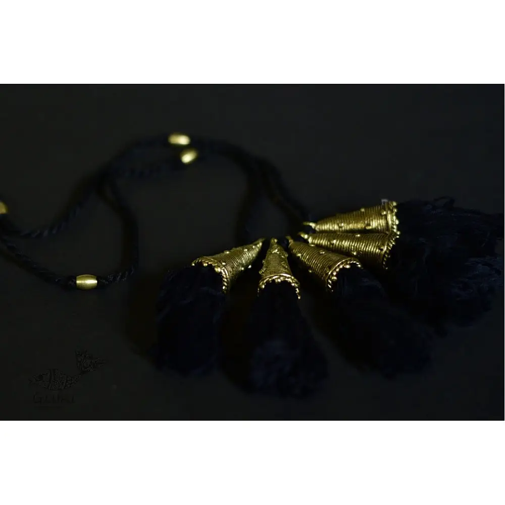 Arundhati . अरुंधती ✺ Brass Dhokra Necklace ✺ 3
