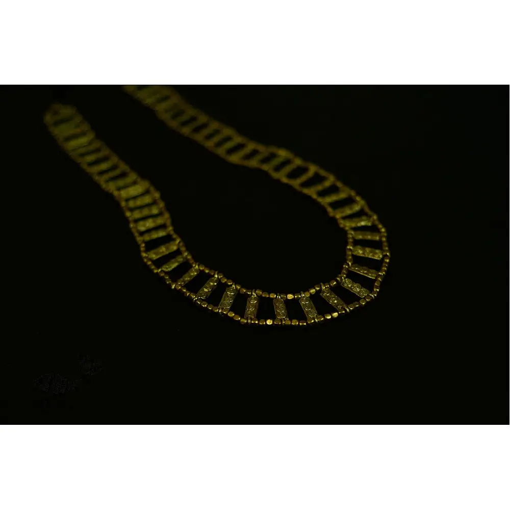 Arundhati . अरुंधती ✺ Brass Dhokra Necklace ✺ 7