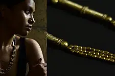 Arundhati . अरुंधती ✺ Brass Dhokra Necklace ✺ 8
