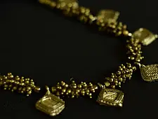 Arundhati . अरुंधती ✺ Brass Dhokra Necklace ✺ 9