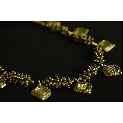 Arundhati . अरुंधती ✺ Brass Dhokra Necklace ✺ 9