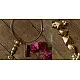 Prabha . प्रभा ❄ Brass Dhokra Handmade Hasali Choker / Hasali Necklace