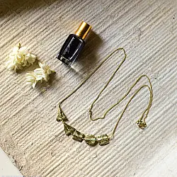 Prabha . प्रभा | Dhokra ~ Brass Necklace 5