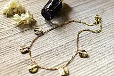 Prabha . प्रभा | Dhokra ~ Brass Necklace 6