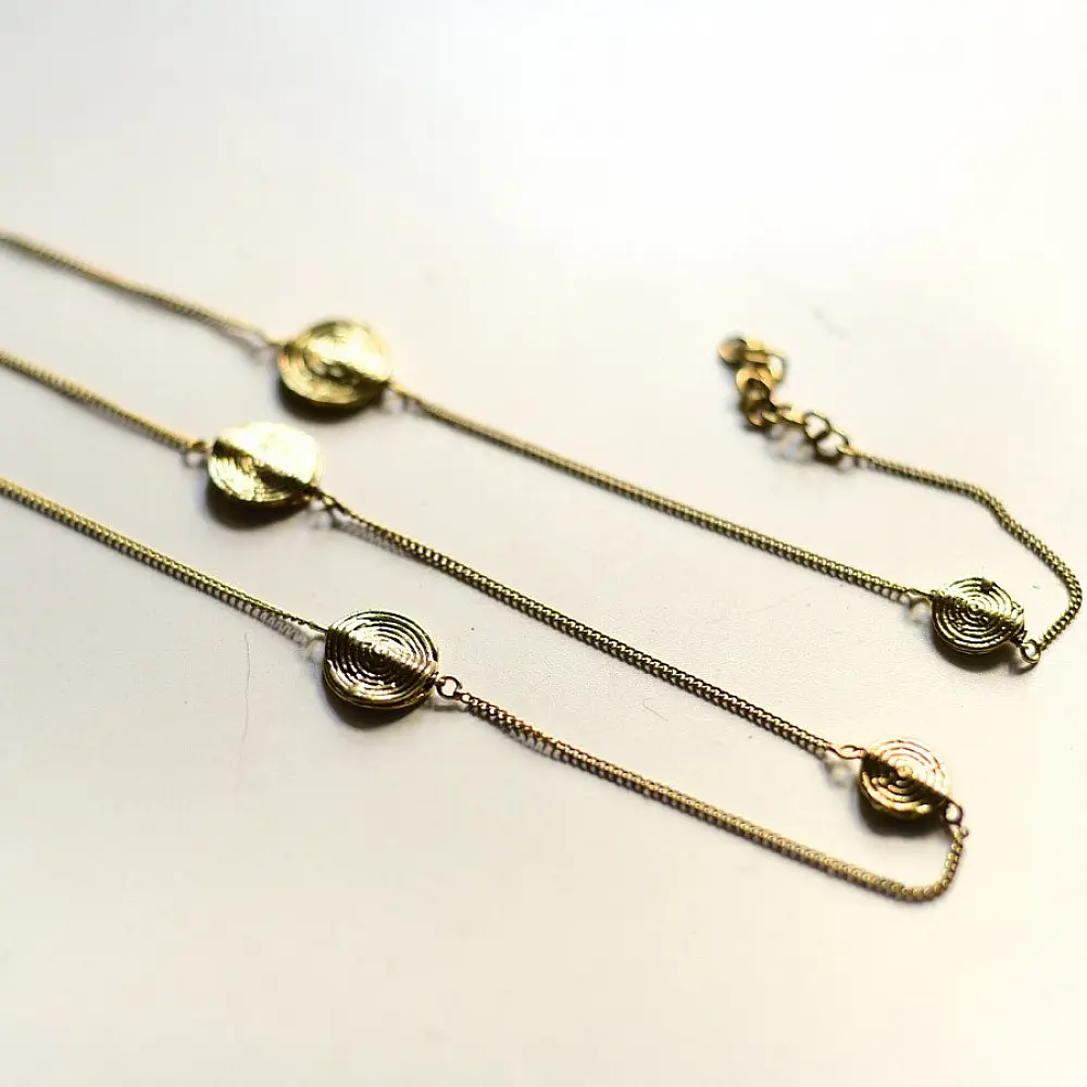 shop Handmade Dhokra ~ Brass Necklace 