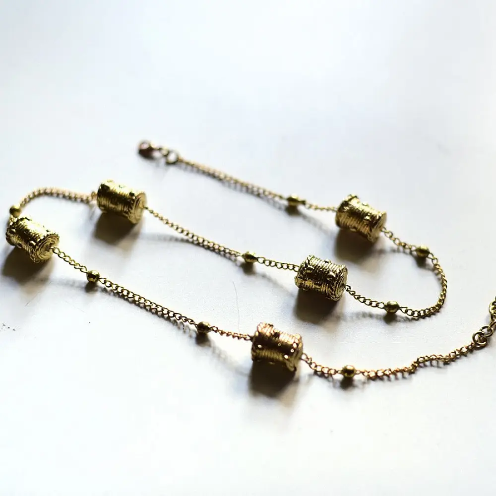 shop Handmade Dhokra ~ Brass Necklace 