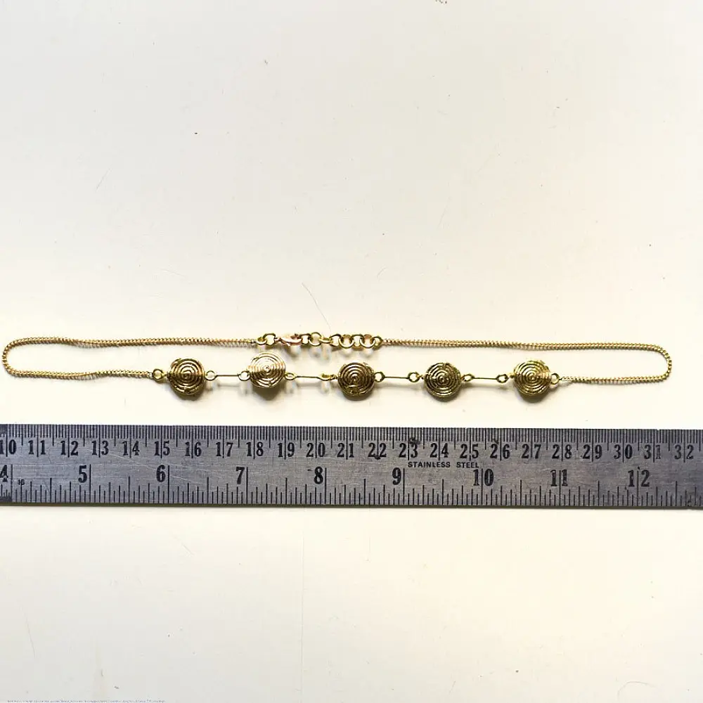 shop Handmade Dhokra ~ Brass Necklace 