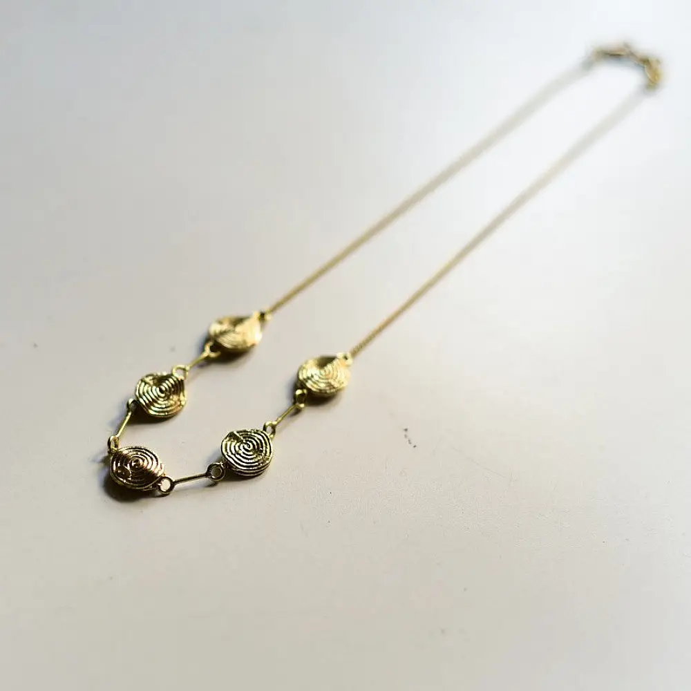 shop Handmade Dhokra ~ Brass Necklace 
