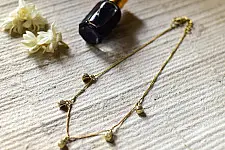 Prabha . प्रभा | Dhokra ~ Brass Chain Necklace 