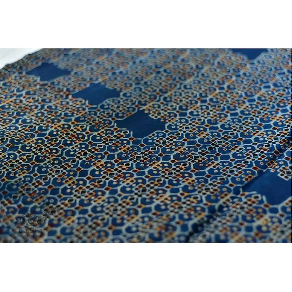 Shruti ❋ Ajrakh Modal Silk Saree ❋ A