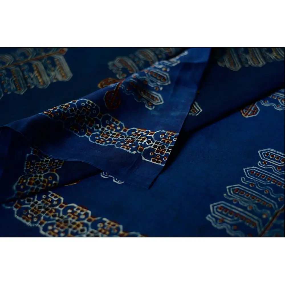 Shruti ❋ Ajrakh Modal Silk Saree ❋ A