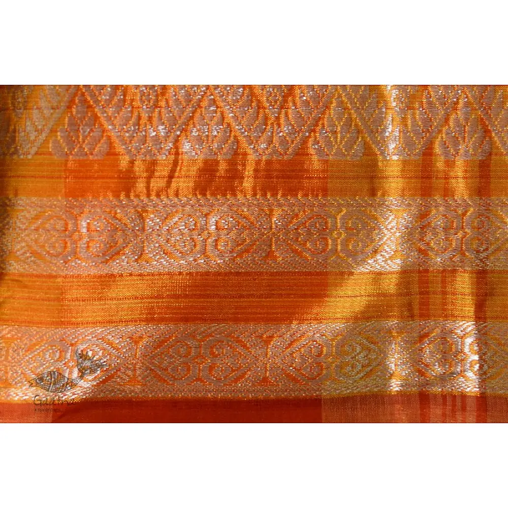 मलय ✽ Handloom Cotton Zari Saree With Buti ✽ 30