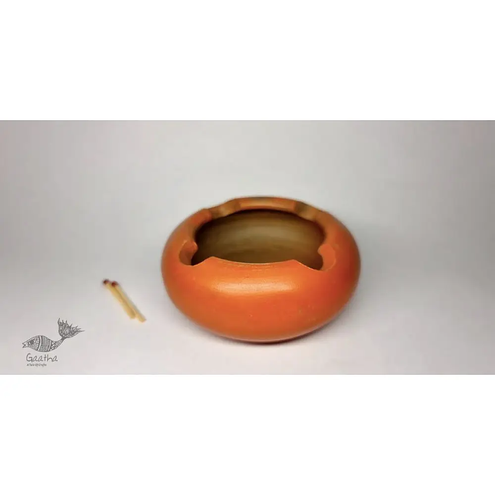 Terracotta Handmade Kitchenware- Ash Tray Round