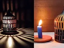 Mittihub ☢ Terracotta ☢ Tea Light Symmetrical