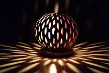 Mittihub ☢ Terracotta ☢ Tea Light Holder - Semi Oval 
