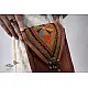 online embroidered leather hand bag