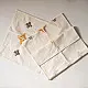 Shop Hand Embroidered Phulkari Table Runner- Off White