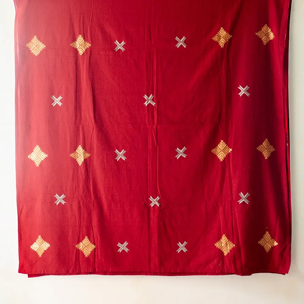 Shop Hand Embroidered Phulkari cotton Dupatta