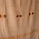 Shop Hand Embroidered Phulkari Wool Beige Shawl