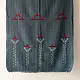 Shop Hand Embroidered Phulkari Woolen Shawl - Grey