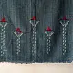 Shop Hand Embroidered Phulkari Woolen Shawl - Grey