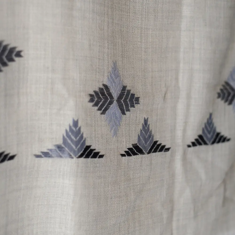 Shop Hand Embroidered Phulkari Wool Shawl