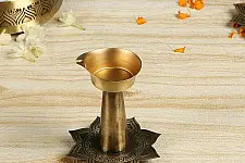 Brass | Diya With Stand