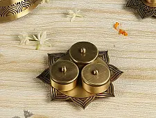 Brass | Kumkum Dibbi