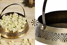 Brass | Flower Basket