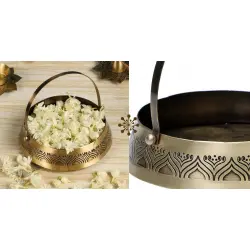 Brass | Flower Basket