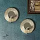 shop online Silver Wall Sconce With Mirror - Set of 2