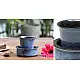 Nakshikathaa | Ceramic Coffee Dabara - Blue