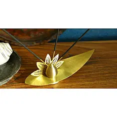 Nakshikathaa ✠ Incense Holder Gold ✠ 8