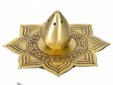 Nakshikathaa ✠ Incense Holder Gold ✠ 9
