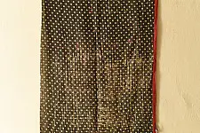 Sair . सैर ~ Block Printed Cotton - Doted Scarf