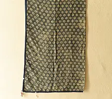 Sair . सैर ~ Block Printed Cotton - Moon Ring Scarf