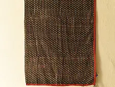 Sair . सैर ~ Block Printed Pure Cotton Doted Scarf